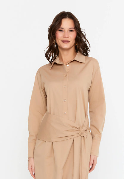 Long Sleeve Midi Polyester Column Regular Casual Dress Unit Price: €24