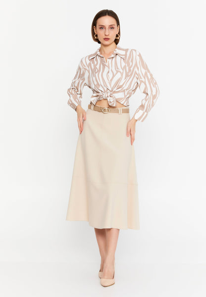 Midi Solid Color Regular Skirt Unit Price: €26