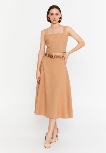 Midi Solid Color Regular Skirt Unit Price: €26