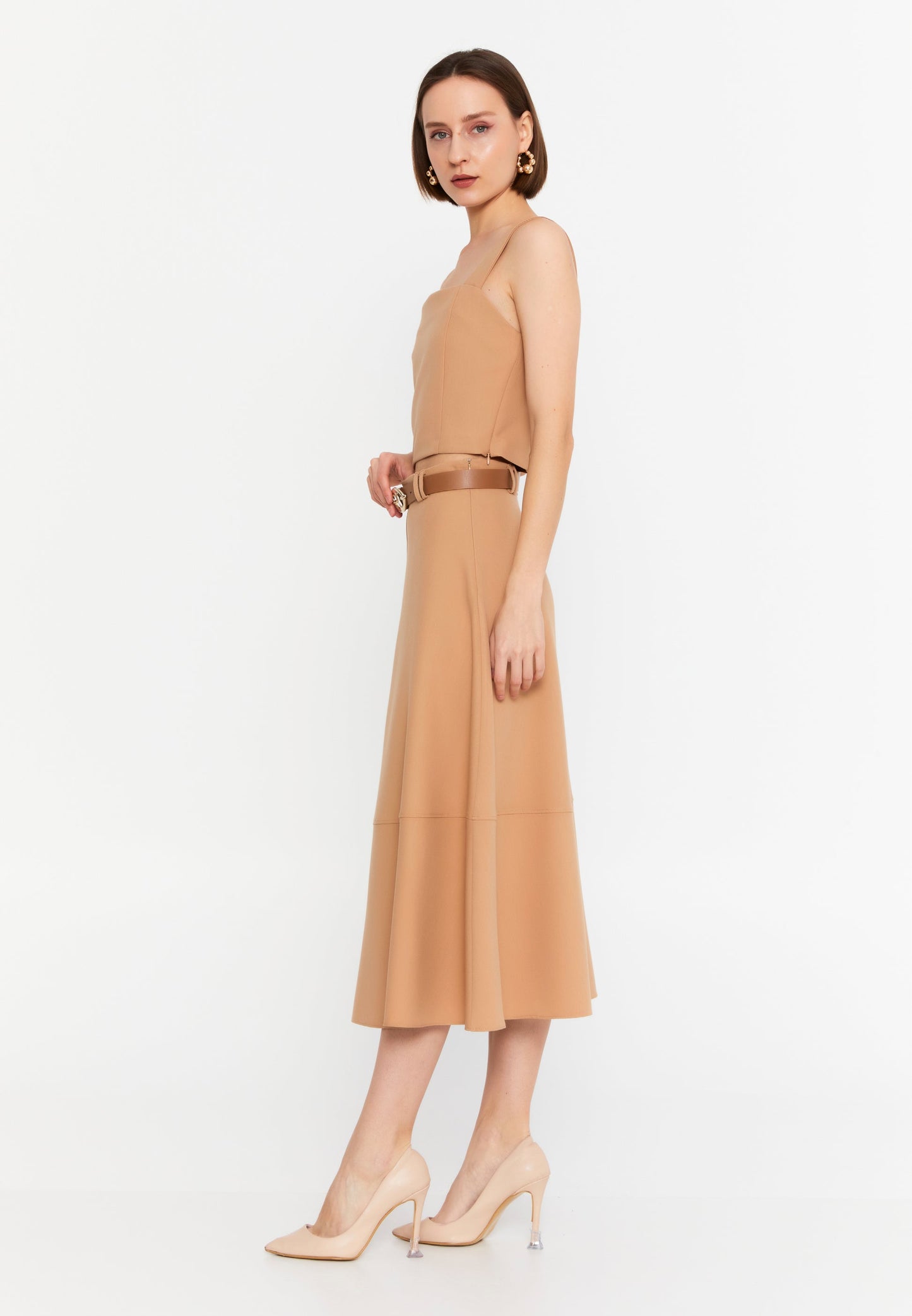 Midi Solid Color Regular Skirt Unit Price: €26