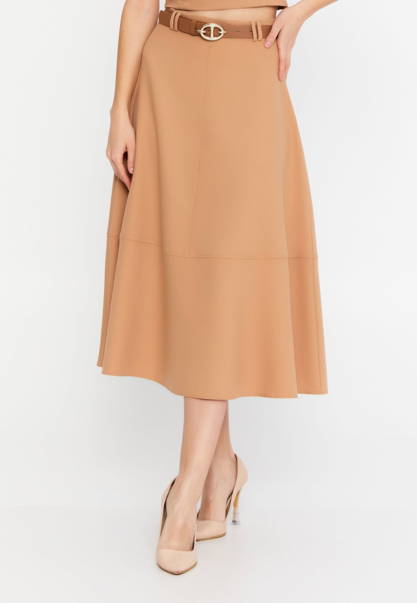 Midi Solid Color Regular Skirt Unit Price: €26