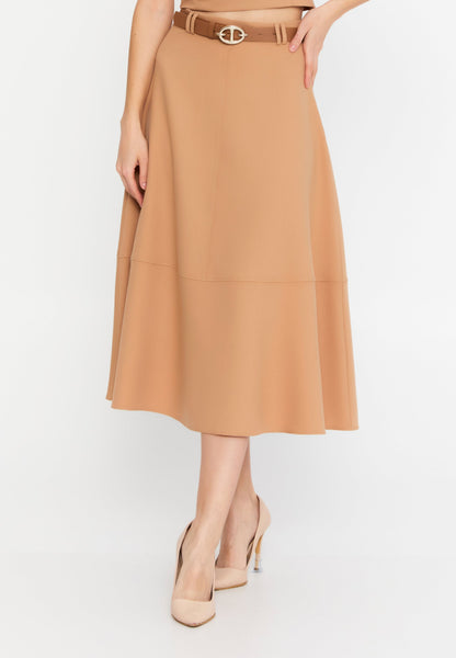 Midi Solid Color Regular Skirt Unit Price: €26