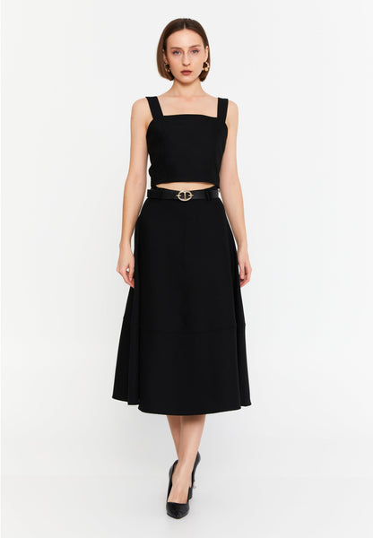 Midi Solid Color Regular Skirt Unit Price: €26