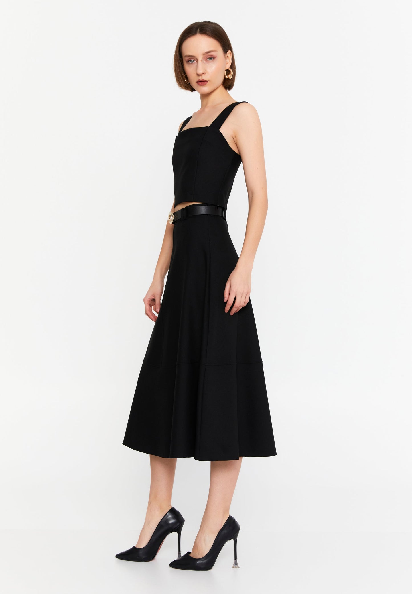 Midi Solid Color Regular Skirt Unit Price: €26