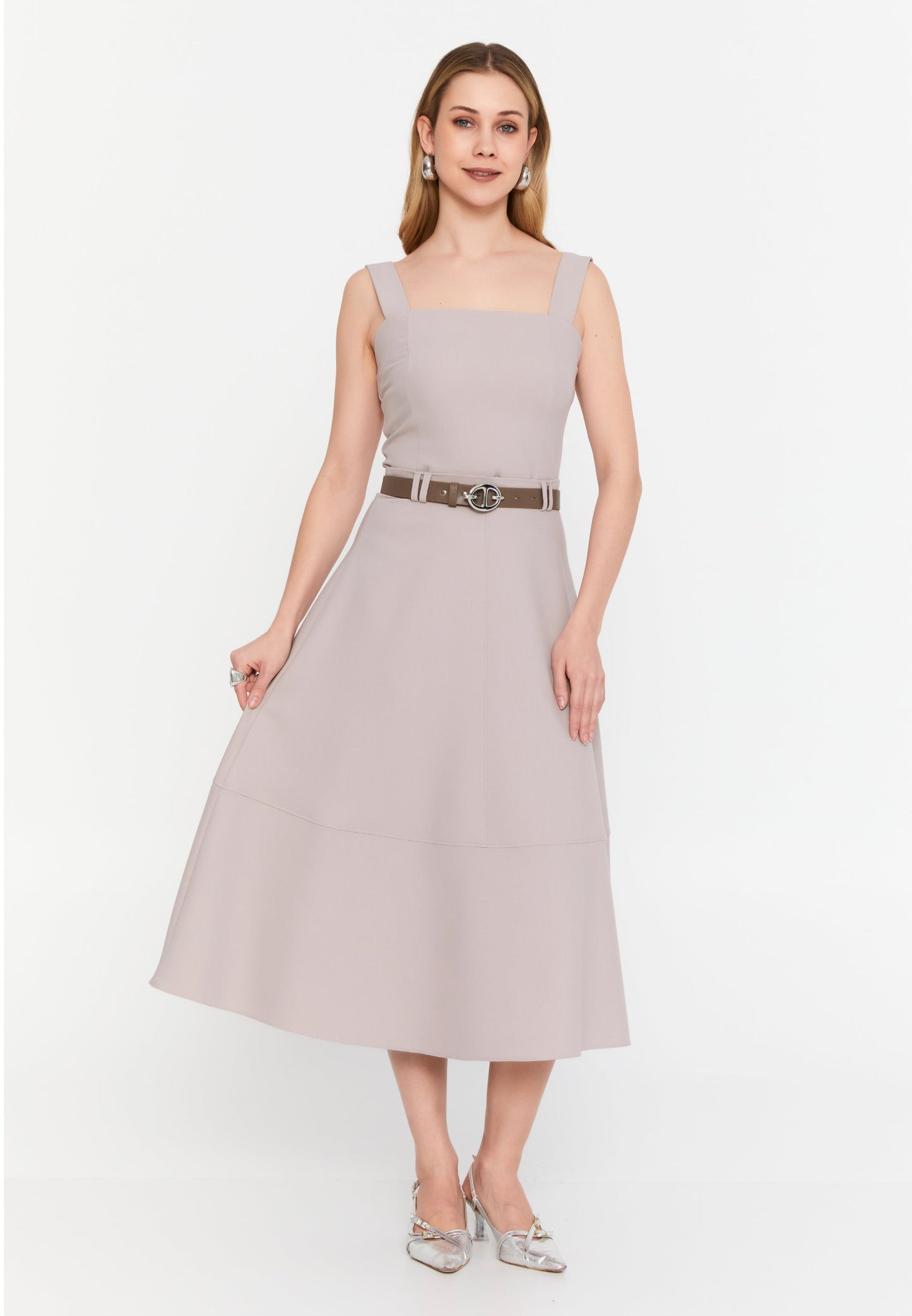 Midi Solid Color Regular Skirt Unit Price: €26