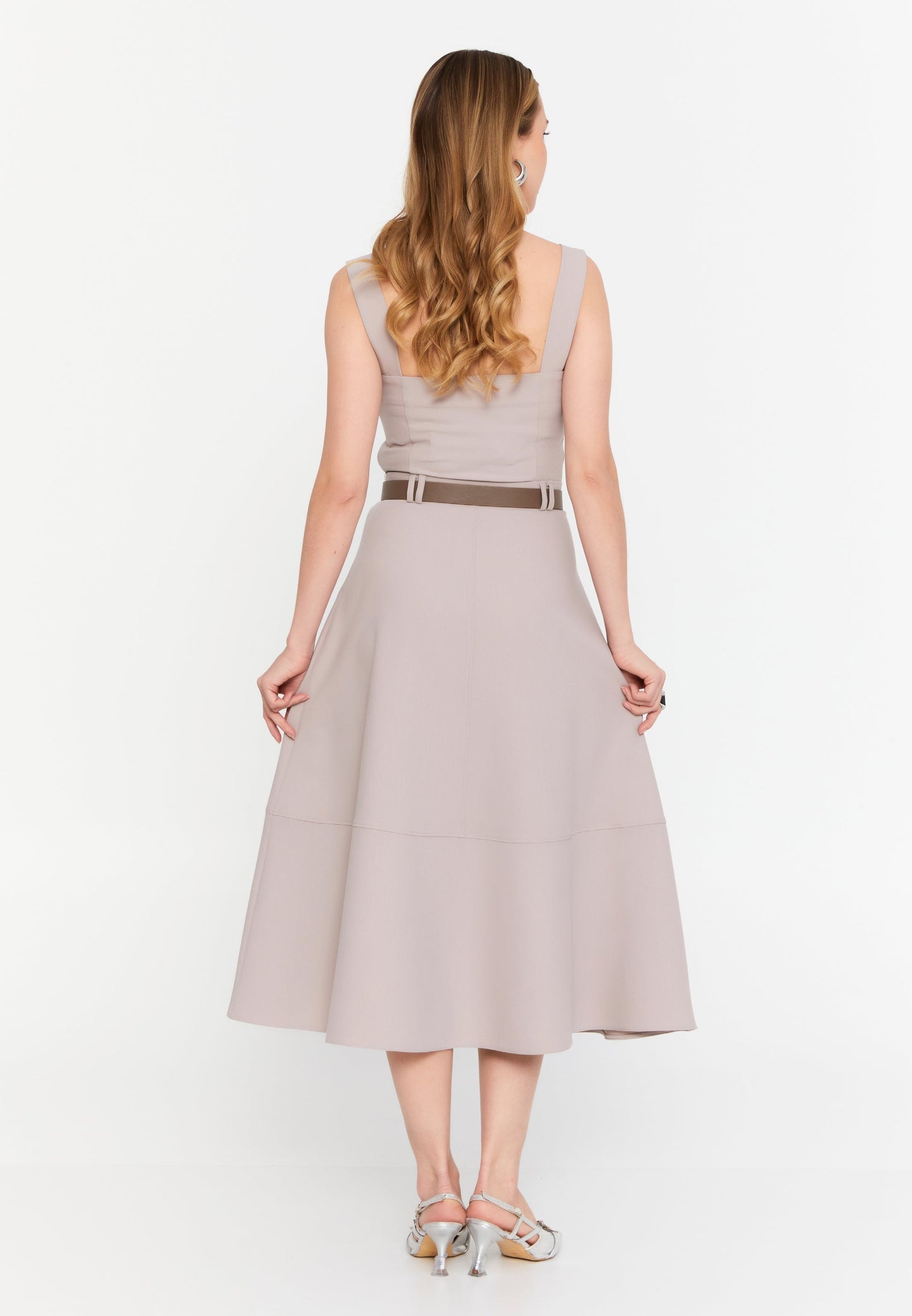 Midi Solid Color Regular Skirt Unit Price: €26