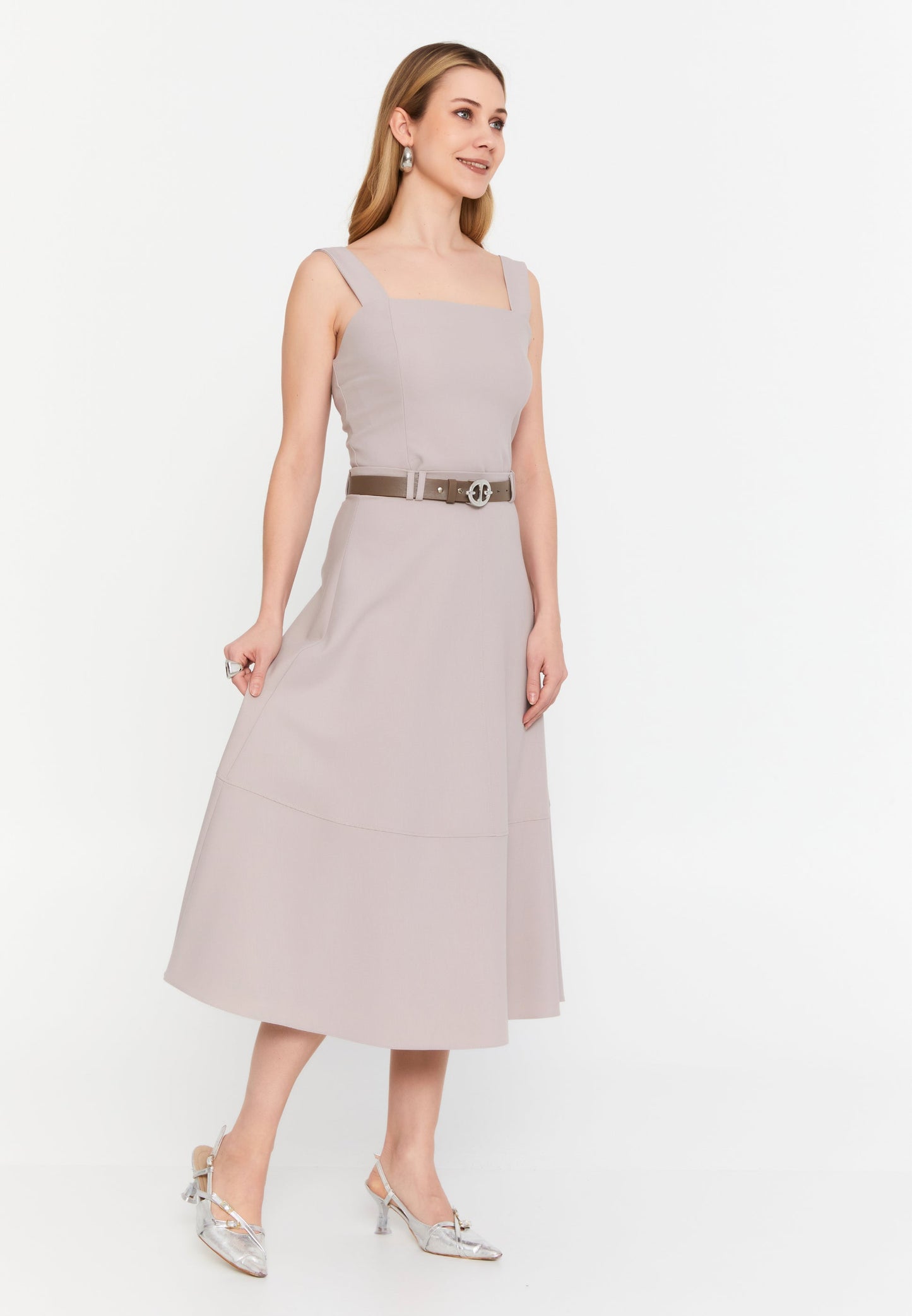 Midi Solid Color Regular Skirt Unit Price: €26