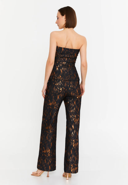 Strapless Polyester Patterned Regular Two-Piece Outfit Unit Price: €53