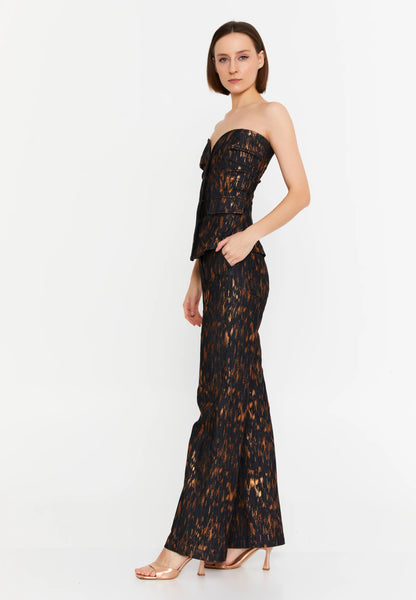 Strapless Polyester Patterned Regular Two-Piece Outfit Unit Price: €53