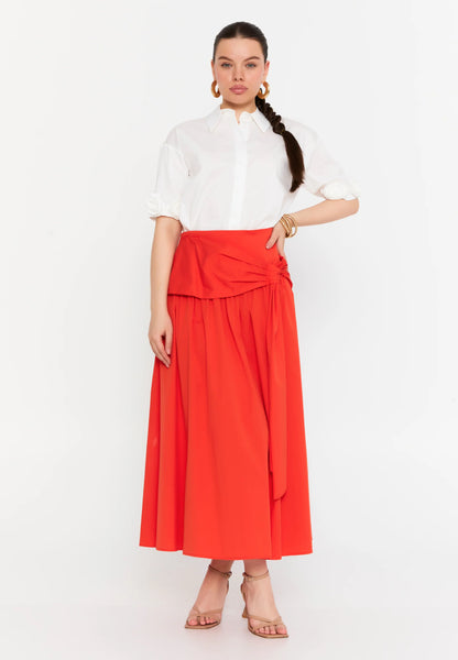 Midi Solid Color Regular Skirt Unit Price: €17