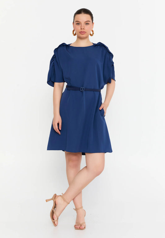 Short Sleeve Mini Viscose Column Regular Casual Dress Unit Price: €24