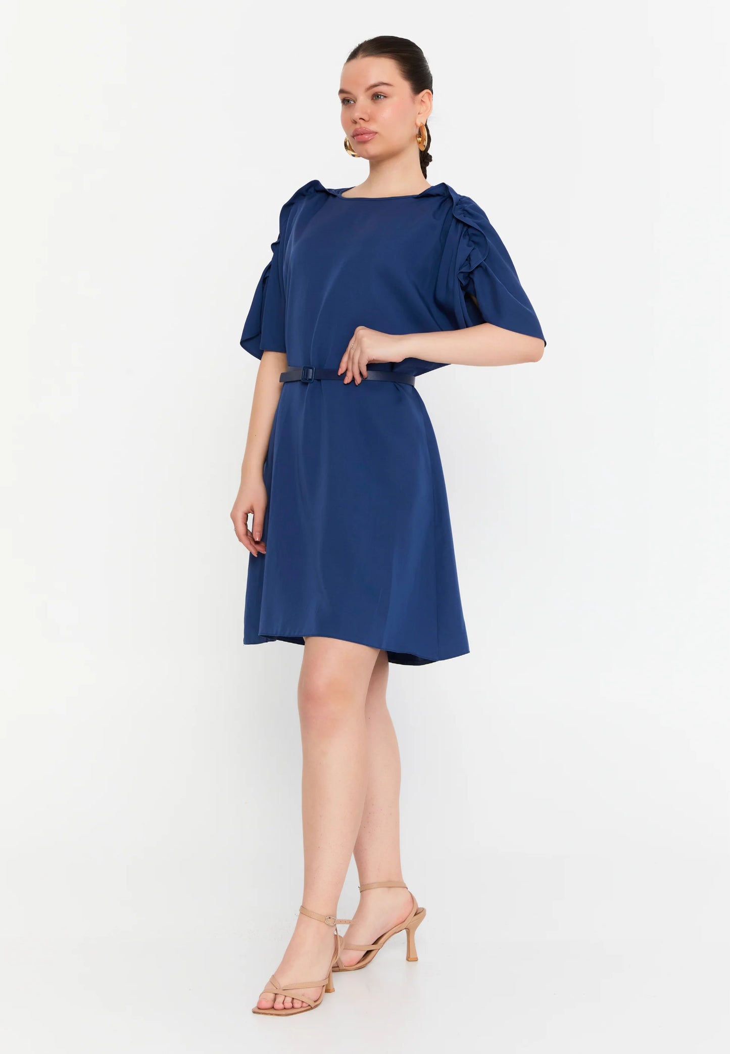 Short Sleeve Mini Viscose Column Regular Casual Dress Unit Price: €24