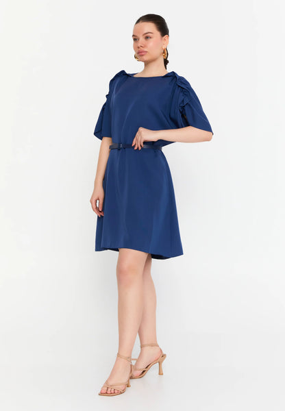 Short Sleeve Mini Viscose Column Regular Casual Dress Unit Price: €24