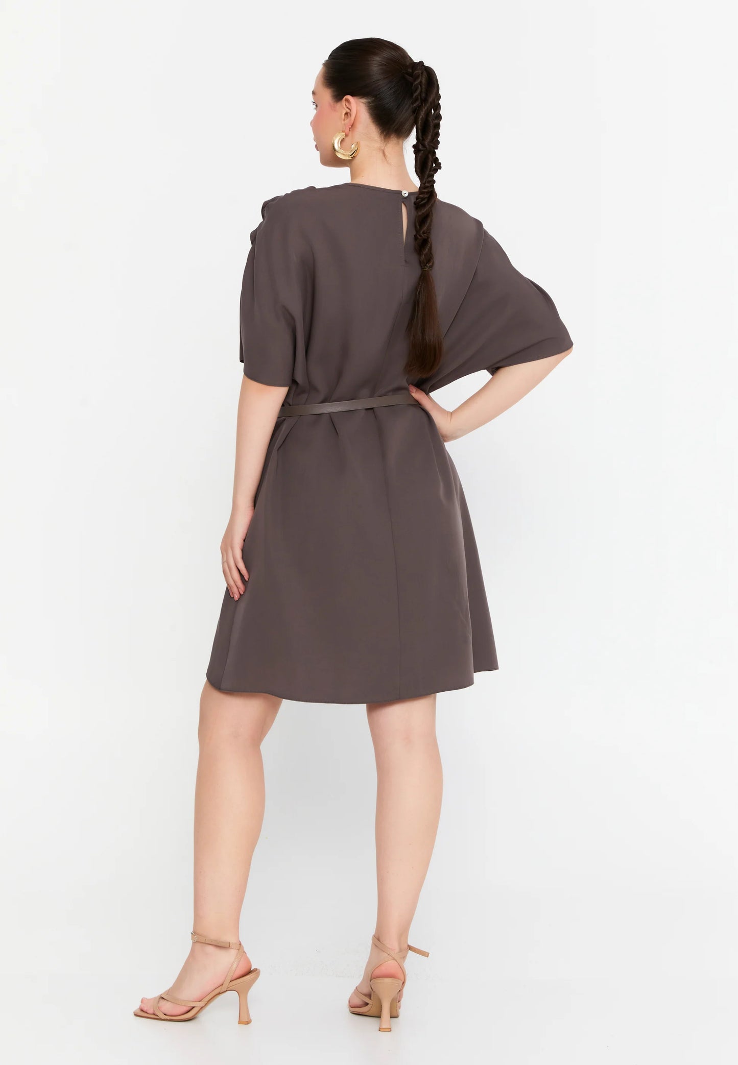 Short Sleeve Mini Viscose Column Regular Casual Dress Unit Price: €24