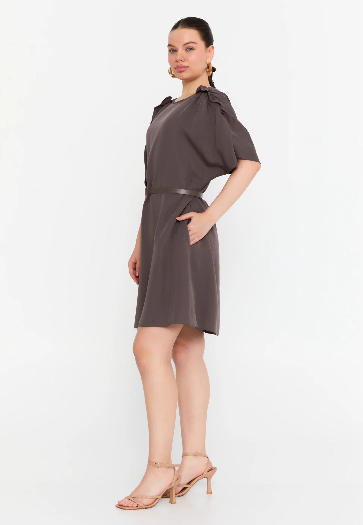 Short Sleeve Mini Viscose Column Regular Casual Dress Unit Price: €24