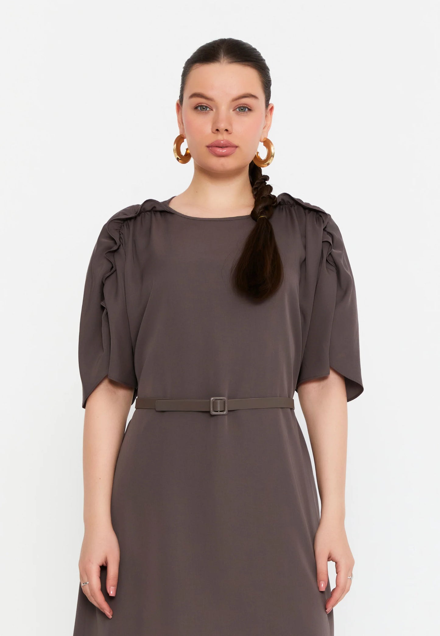 Short Sleeve Mini Viscose Column Regular Casual Dress Unit Price: €24