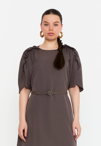 Short Sleeve Mini Viscose Column Regular Casual Dress Unit Price: €24