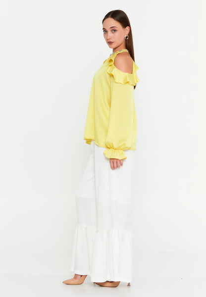 Long Sleeve With Stones Regular Blouse Unit Price: €18