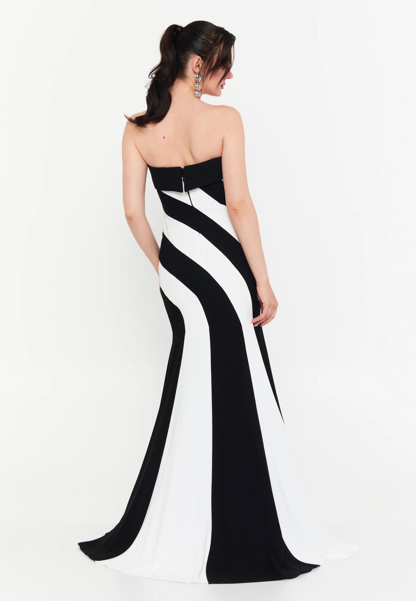 Strapless Maxi Viscose Mermaid Regular Evening Dress Unit Price: €54