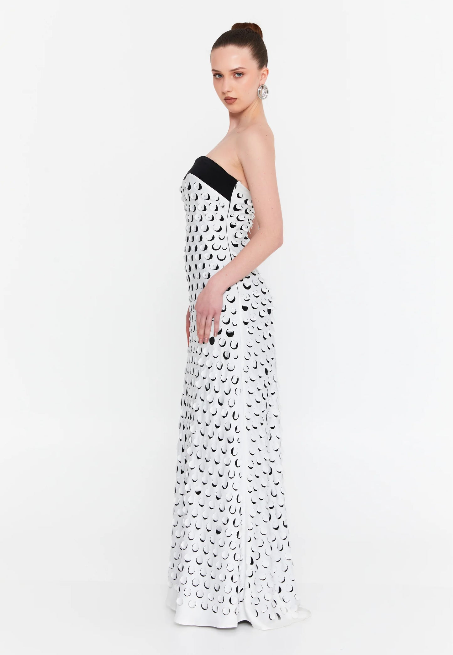 Strapless Maxi Viscose Mermaid Regular Wedding Guest Dress Unit Price: €59