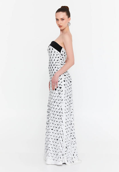 Strapless Maxi Viscose Mermaid Regular Wedding Guest Dress Unit Price: €59