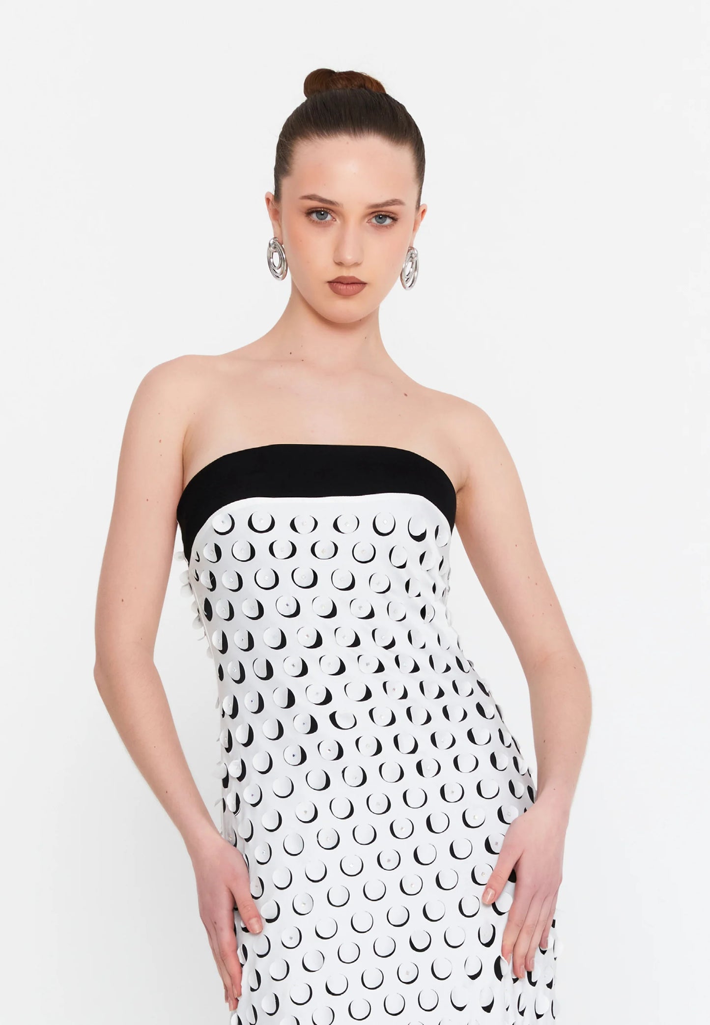 Strapless Maxi Viscose Mermaid Regular Wedding Guest Dress Unit Price: €59