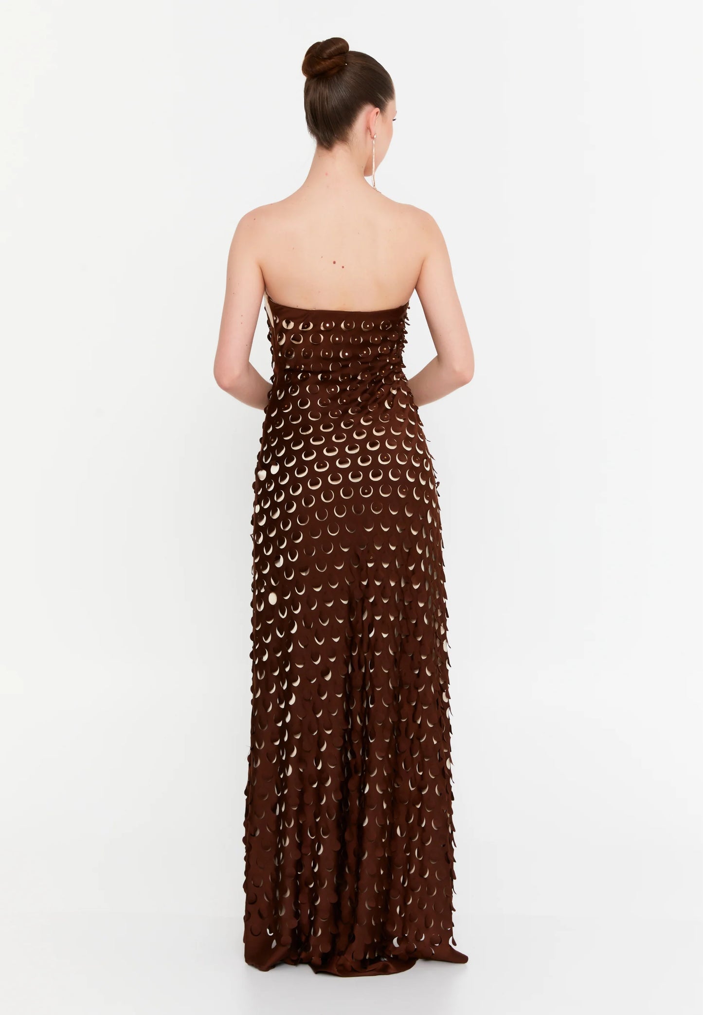 Strapless Maxi Viscose Mermaid Regular Wedding Guest Dress Unit Price: €59