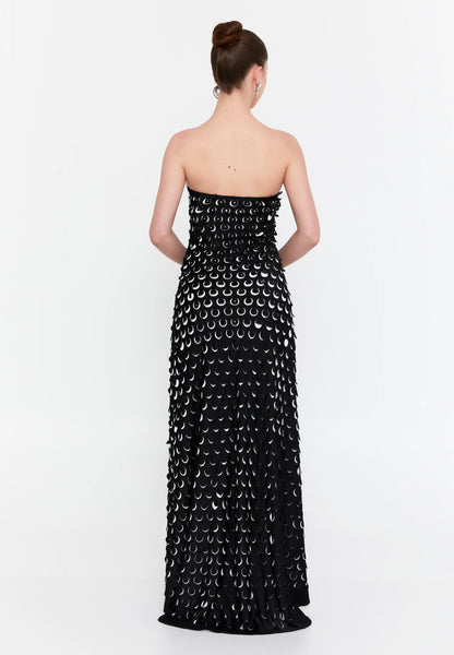 Strapless Maxi Viscose Mermaid Regular Wedding Guest Dress Unit Price: €59