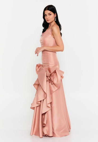 Strapless Maxi Polyester Fit & Flare Regular Prom Dress Unit Price: €107