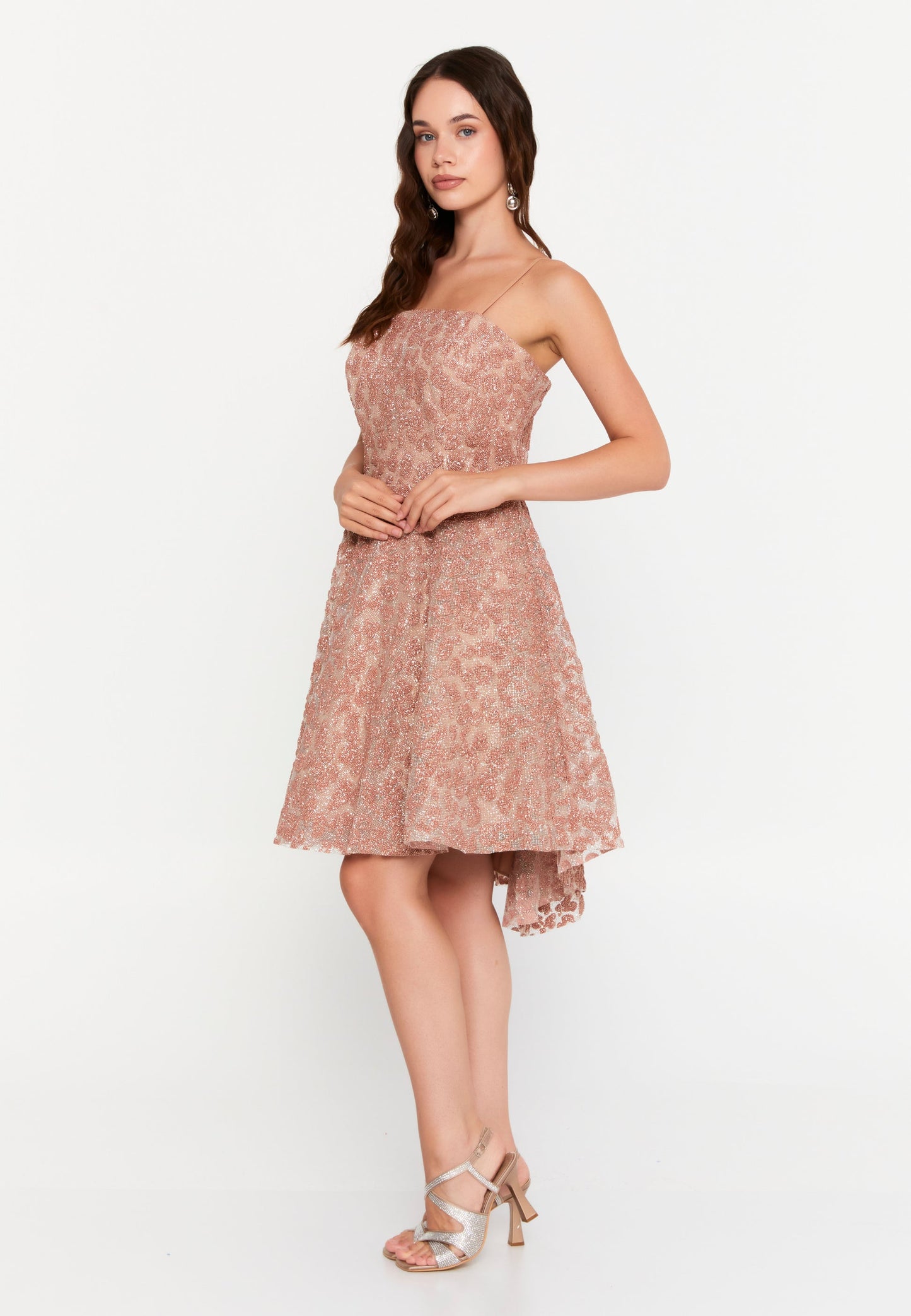 Sleeveless Mini Tulle Column Regular Cocktail Dress Unit Price: €20