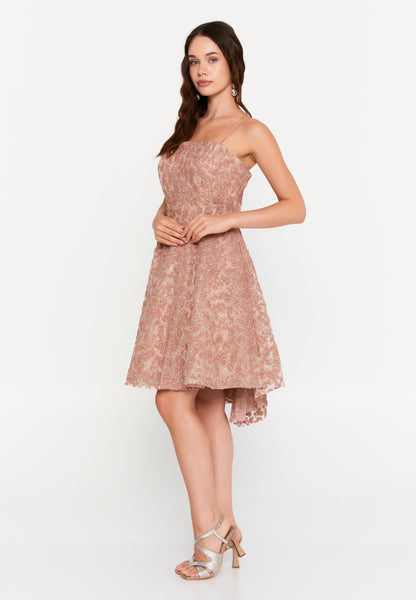 Sleeveless Mini Tulle Column Regular Cocktail Dress Unit Price: €20
