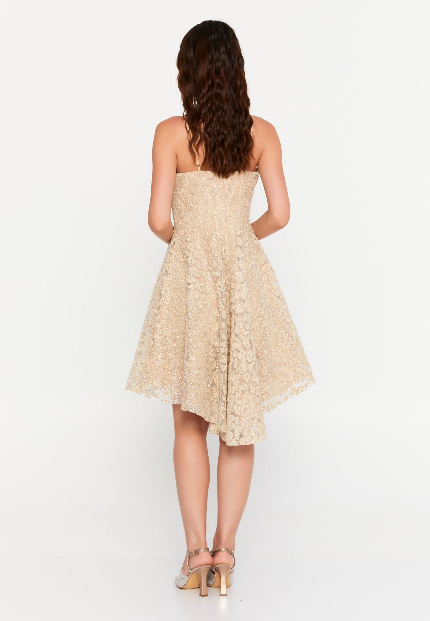 Sleeveless Mini Tulle Column Regular Cocktail Dress Unit Price: €20