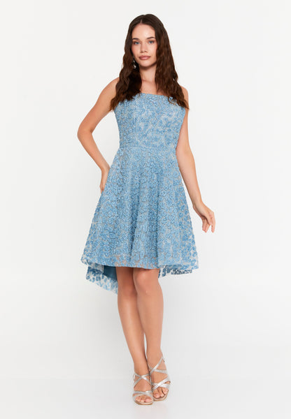 Sleeveless Mini Tulle Column Regular Cocktail Dress Unit Price: €20