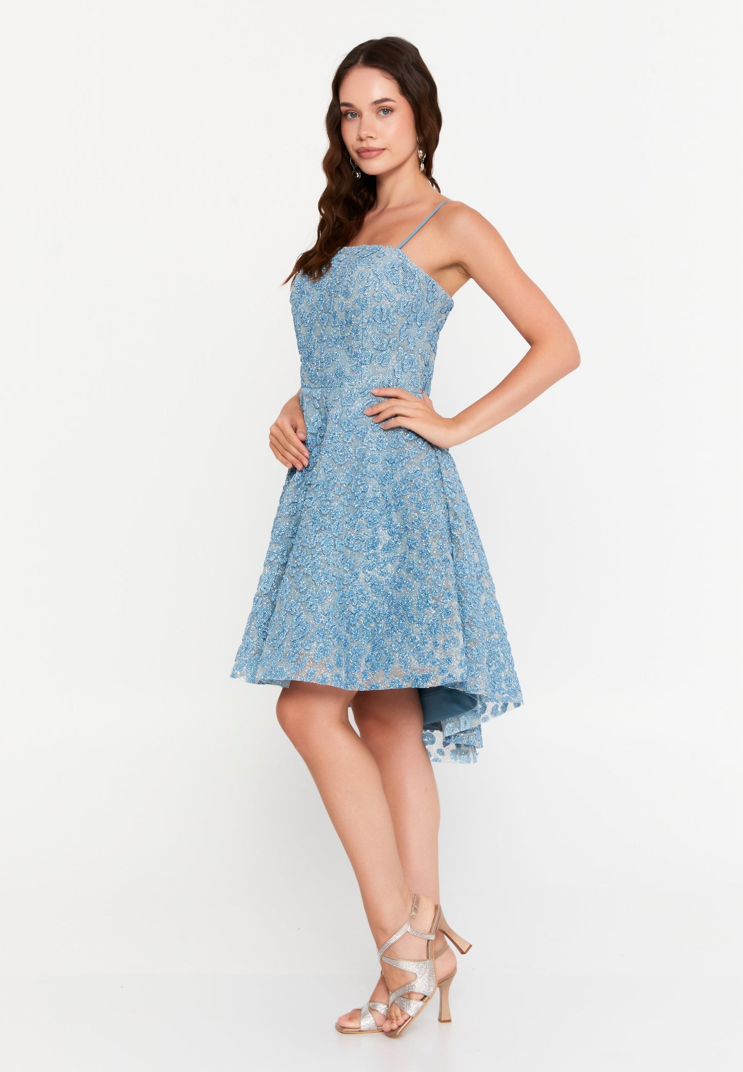 Sleeveless Mini Tulle Column Regular Cocktail Dress Unit Price: €20