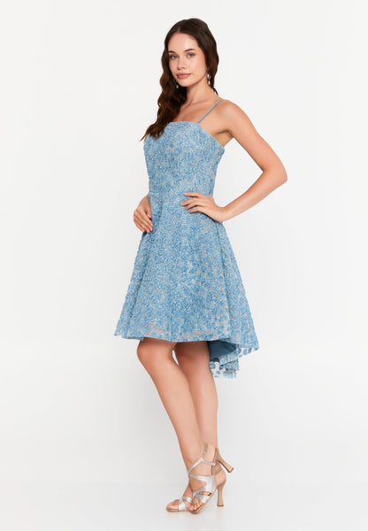 Sleeveless Mini Tulle Column Regular Cocktail Dress Unit Price: €20