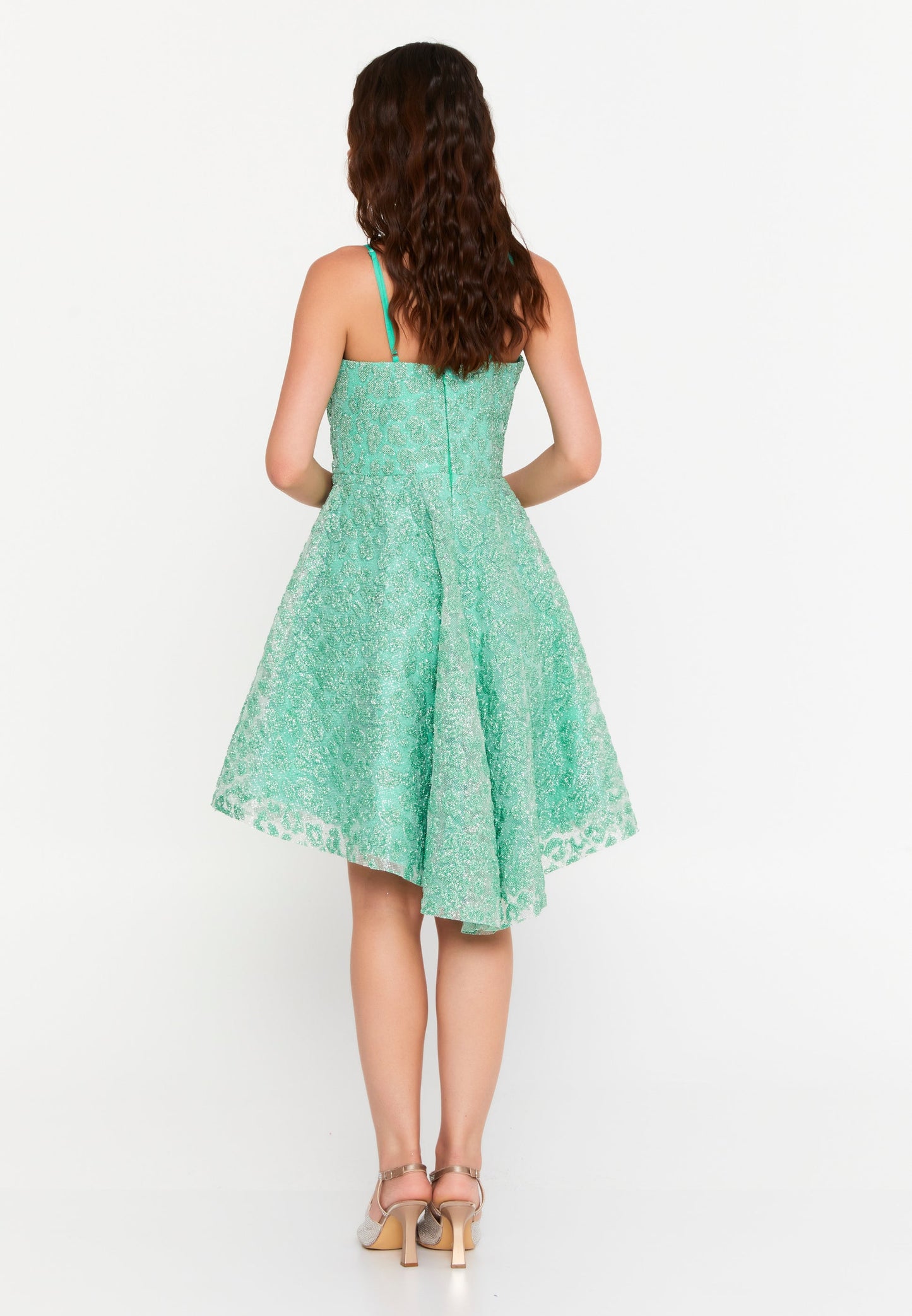 Sleeveless Mini Tulle Column Regular Cocktail Dress Unit Price: €20