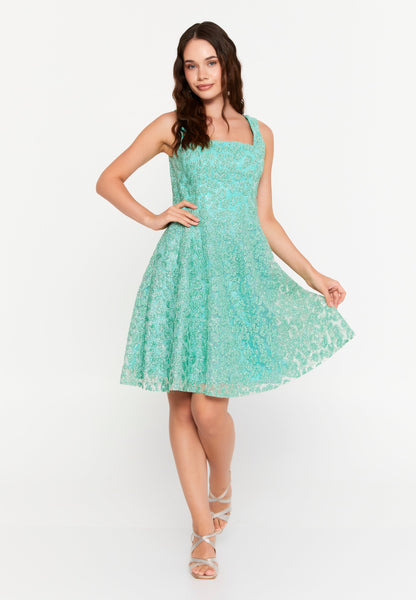 Sleeveless Mini Tulle Column Regular Cocktail Dress Unit Price: €20
