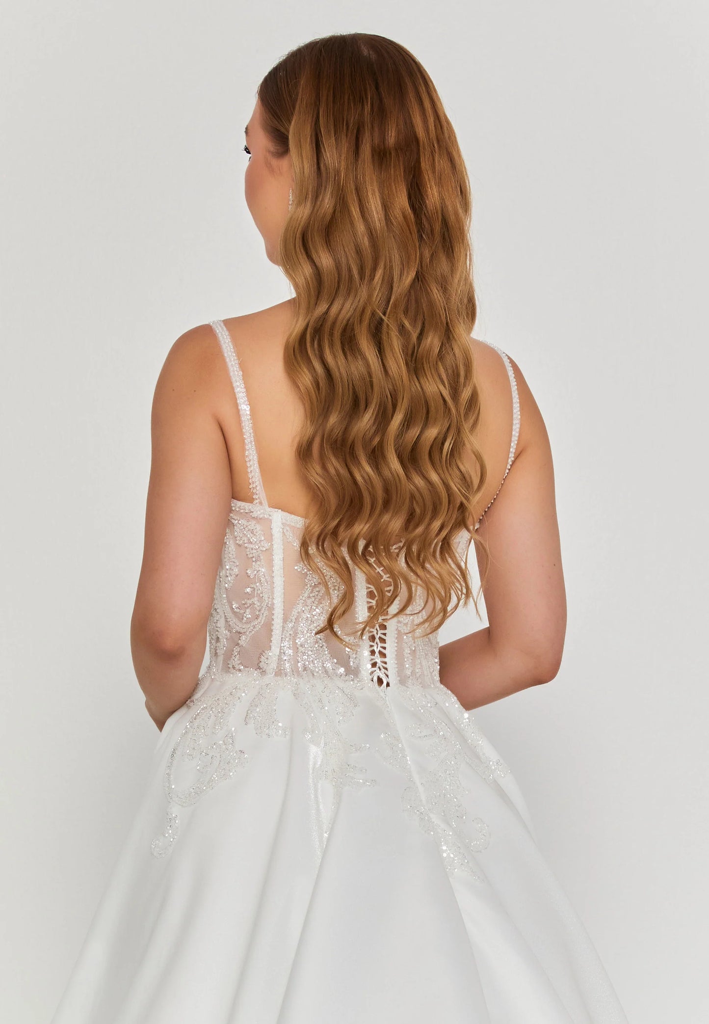 Sleeveless Maxi Polyester Regular Wedding Dress Unit Price: €250