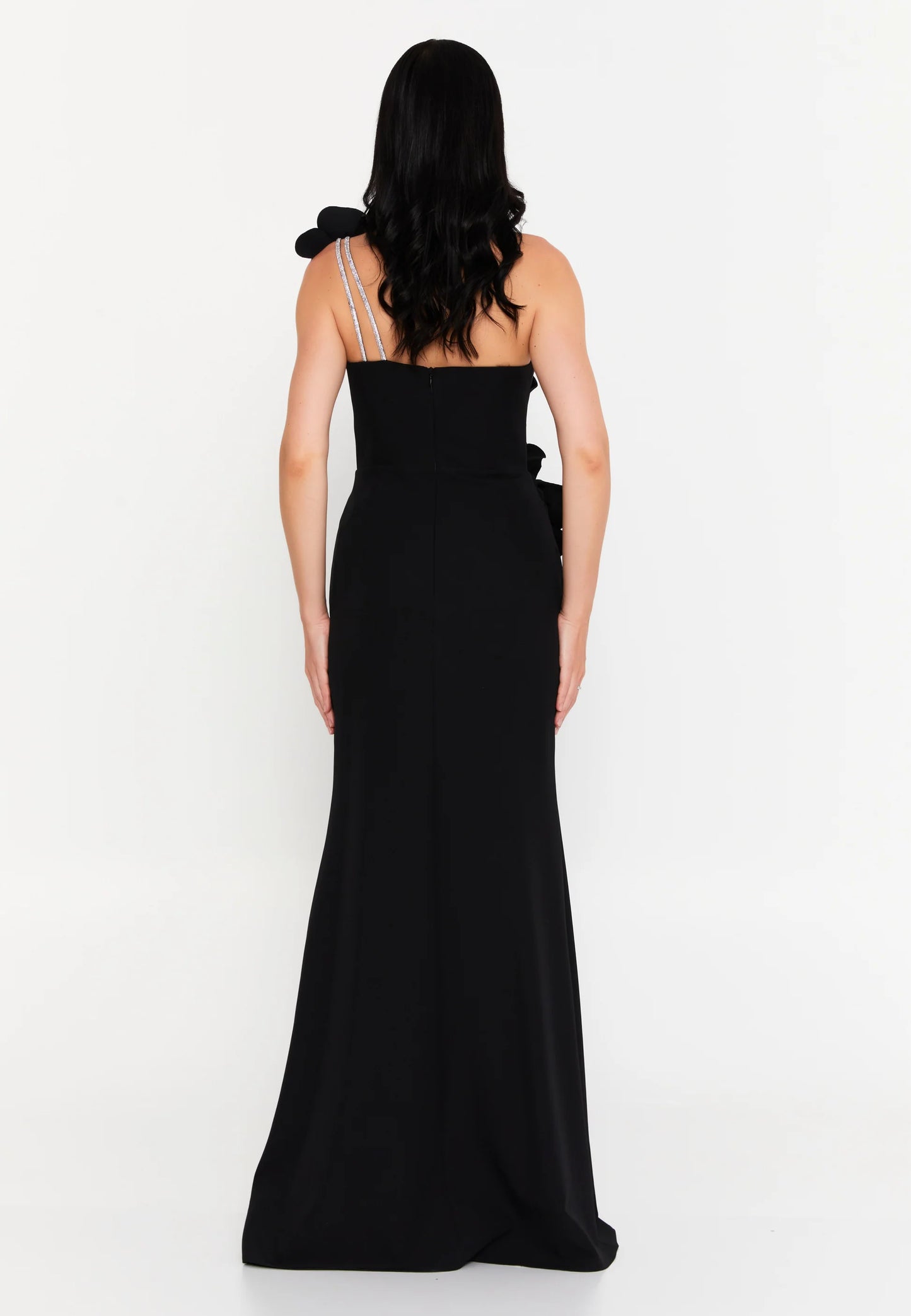 One Shoulder Maxi Viscose Mermaid Regular Evening Dress Unit Price: €50