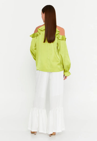 Long Sleeve With Stones Regular Blouse Unit Price: €18