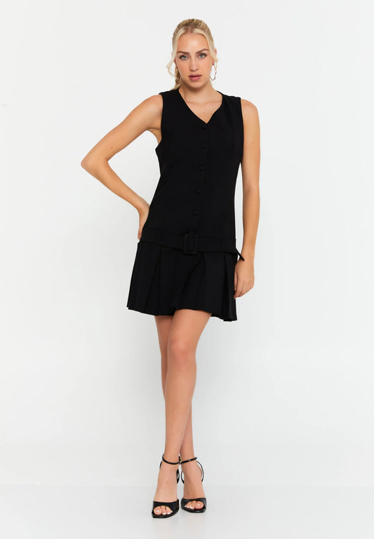 Sleeveless Mini Polyester Column Regular Casual Dress Unit Price: €18