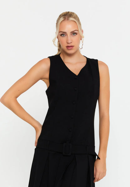 Sleeveless Mini Polyester Column Regular Casual Dress Unit Price: €18