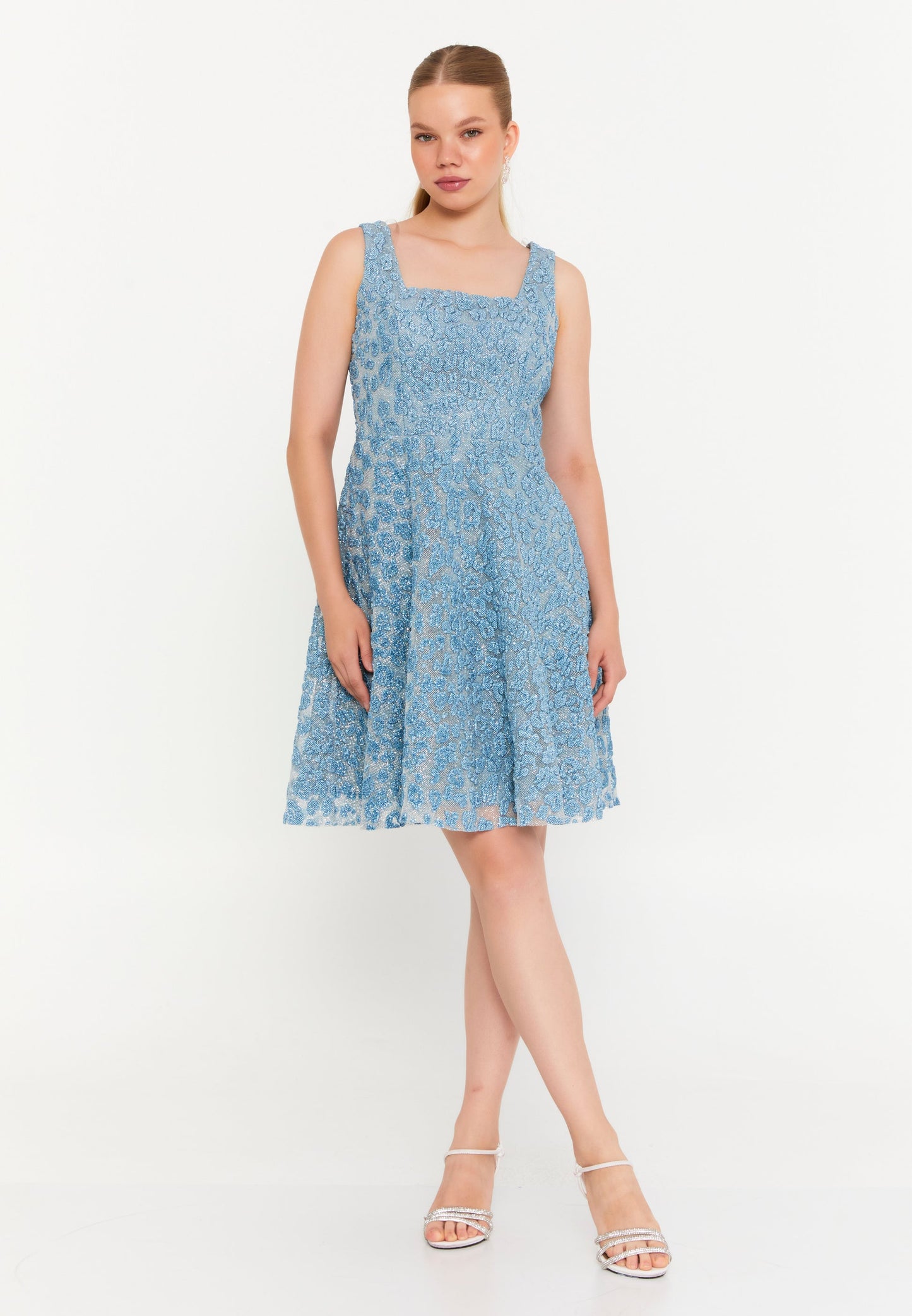 Sleeveless Mini Tulle Column Regular Cocktail Dress Unit Price: €20