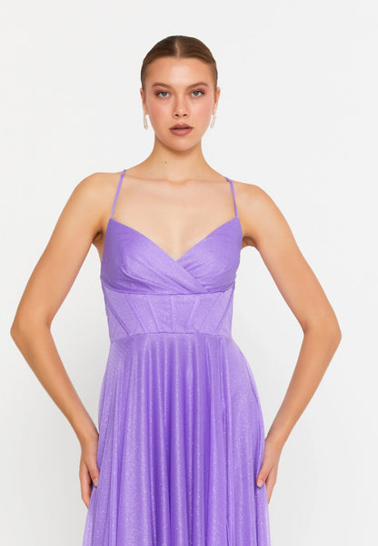 Sleeveless Maxi Chiffon Column Regular Evening Dress Unit Price: €80