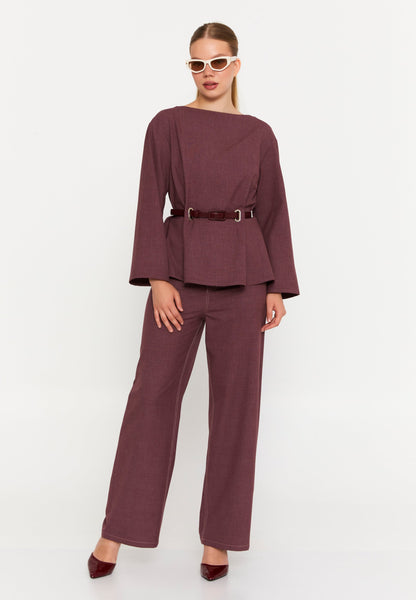 Long Sleeve Solid Color Regular Blouse Unit Price: €39