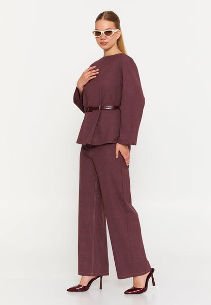 Long Sleeve Solid Color Regular Blouse Unit Price: €39