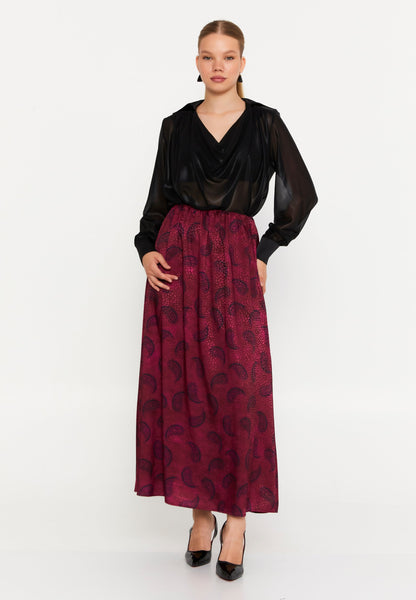 Maxi Patterned Regular Skirt Unit Price: €20