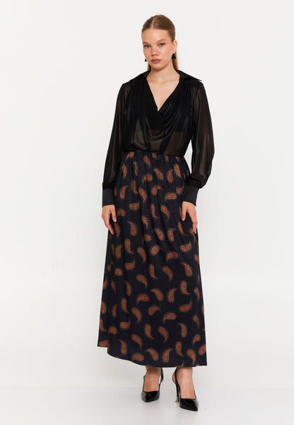 Maxi Patterned Regular Skirt Unit Price: €20