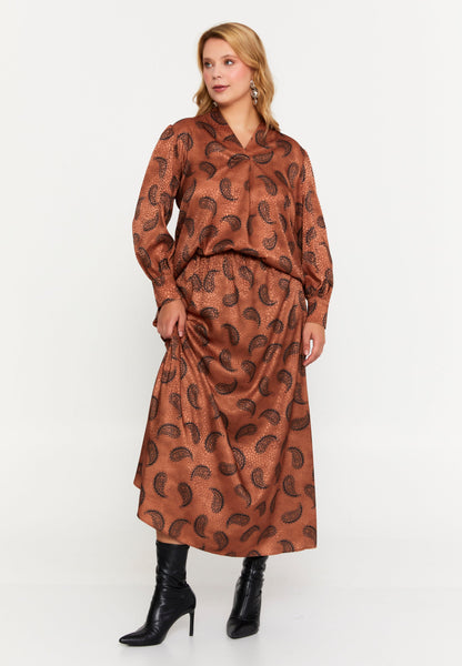 Maxi Patterned Regular Skirt Unit Price: €20