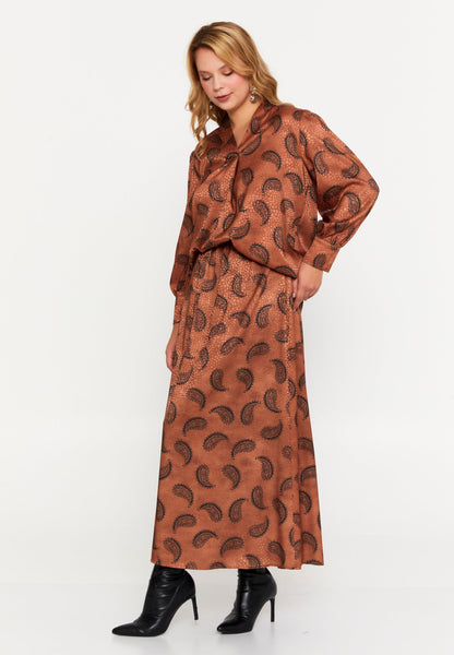 Maxi Patterned Regular Skirt Unit Price: €20